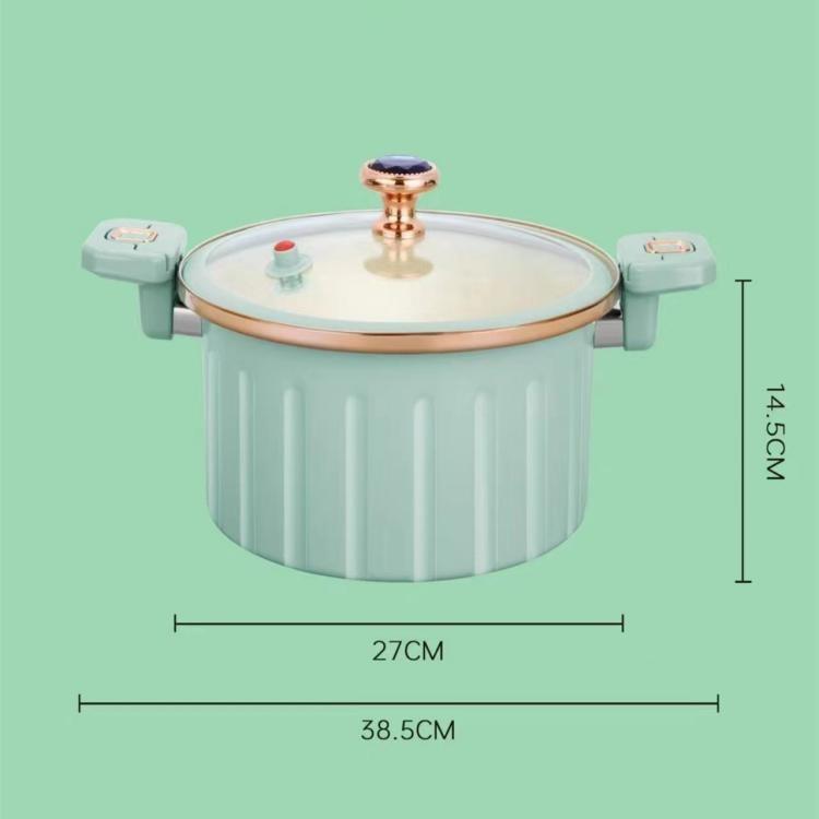 Nồi Tráng Men La Mã Áp Suất Thấp, Nồi Áp Suất, Gia Dụng, Dung Tích Lớn, Ưa Nhìn, Đa Năng, Nồi Chống Dính, Nồi Súp, Quà Tặng 4