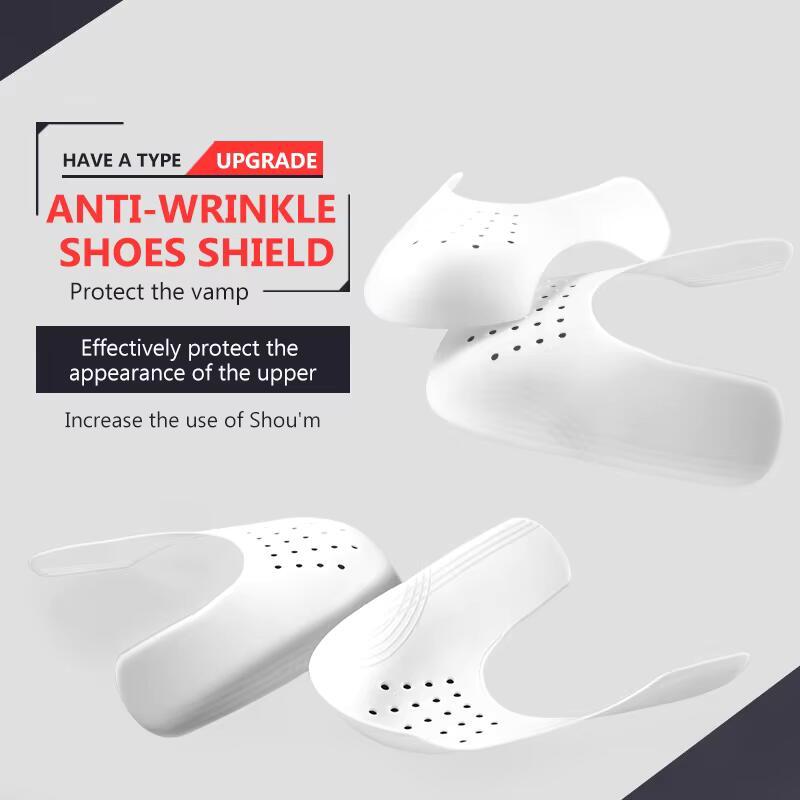 Product Introduction of 2 Pacs New Shoe Care Sneaker Anti Crease Toe Caps Protector Stretcher Expander Shaper Support Pad Shoes Accessories Footwear Comfort Insoles Bedroom Arch Walking 0