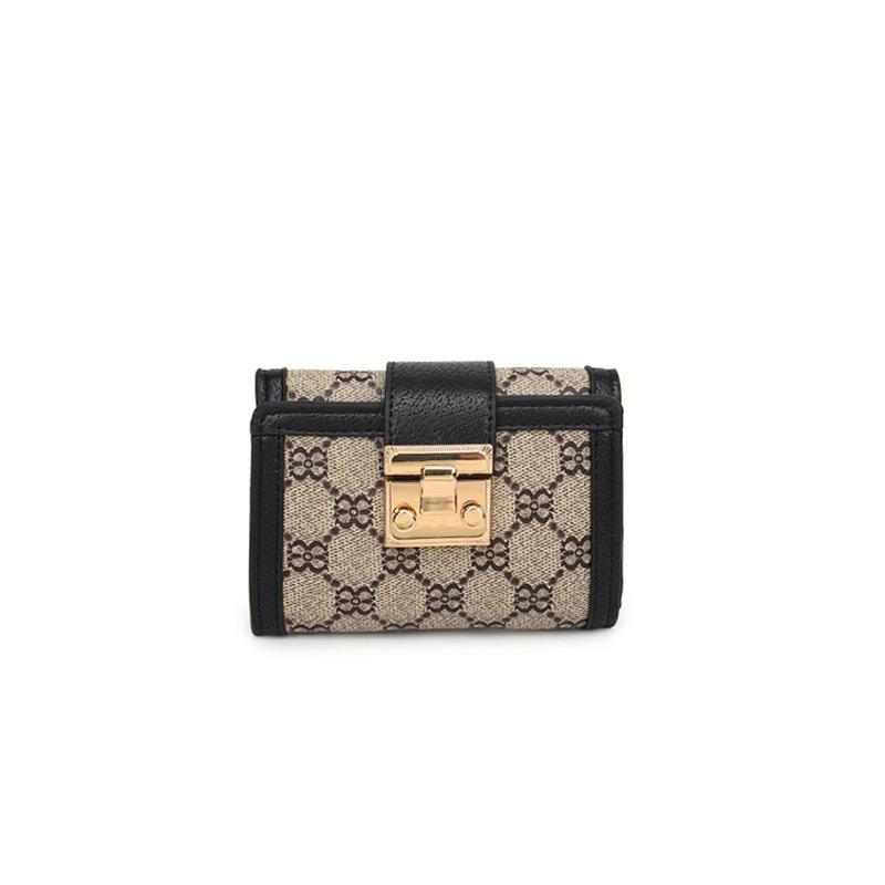 Product Introduction of Ladies' Short, High Appearance, Multi Slot, Three Fold Buckle, Hand-held Long Wallet 28