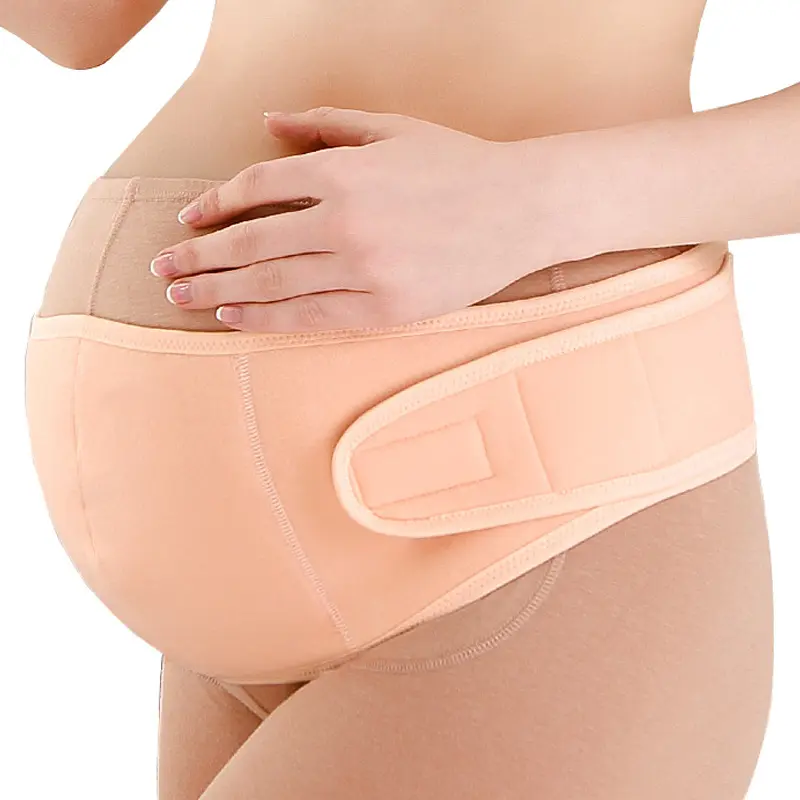 Fast Shipping Maternity Belt Belly Band Stretch Breathable Comfortable Full Stretch Adjustable Waist Support Lift