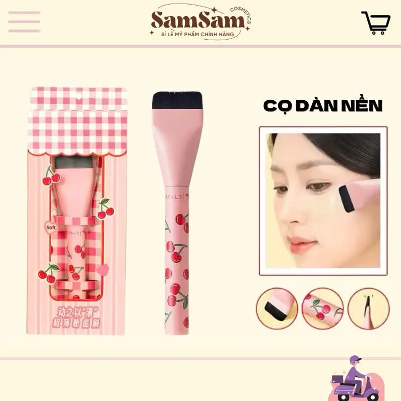 Cọ Đánh Nền, Cọ Dàn Nền Siêu Mỏng Trong Suốt AMORTALS x Wiggle Wiggle