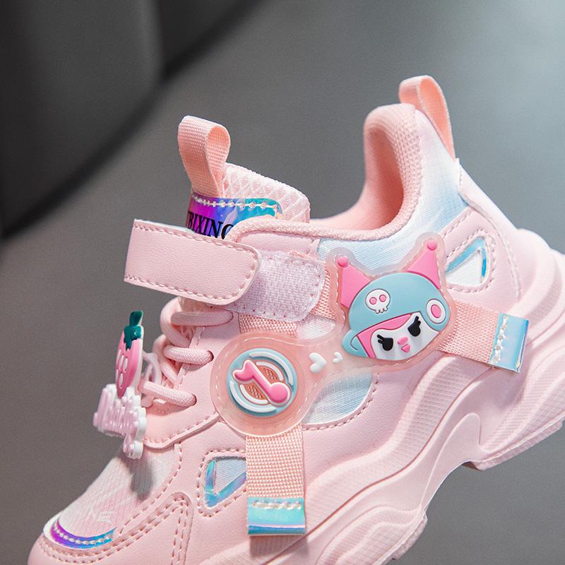 Product Introduction of Kids Shoes Girls Toddler Sneakers Cartoon Casual Walking Shoes Size26-37 12