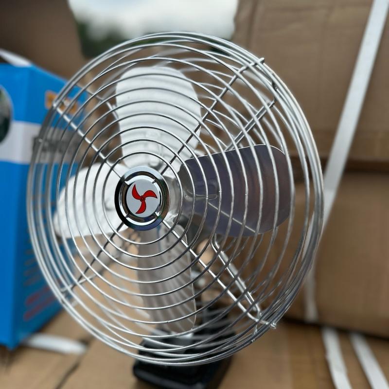 Quạt Pin Thép Không Gỉ Dây Đồng 100% 8 Inch 22cm Fan QuạT 3