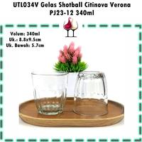 Gambar [1pcs] UTL034V Gelas lowball/Gelas Latte Citinova Verona PJ23-12 340ml dari Toko Sahabat Rakyat_NEW Kab. Sleman 1 Tokopedia