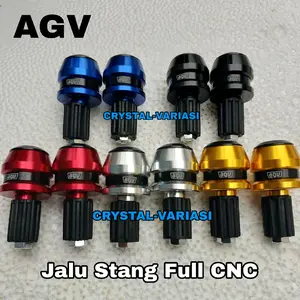 Jalu Stang AGV Full CNC Jalu Stang Universal Motor Vario Beat Scoopy Aerox Lexi Nmax ADV Cbr Ninja Vixion Satria Sonic Dll/Jalu Stang AGV Full CNC Universal Motor