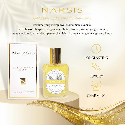 Product Introduction of Parfum Narsis Graceful Day Eau de Perfume Premium Original Terbaru 2022 Resmi BPOM - Parfum Wanita Kesukaan Pria Bikin Ayang Gak Mau Jauh Jauh 3