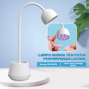 Lampu UV LED 24W Lampu Pengering Cat Kuku Ekstensi Kuku Pengering Cat Kuku Lampu Kuku Penyimpanan Listrik Nail