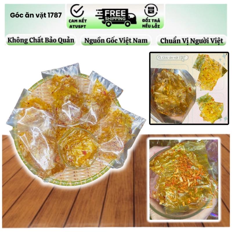 [COMBO] Bánh Tráng Sấy Giòn Mắm Tép Bình Định - 1KG (20 Túi), Bánh Giòn, Cay,  Hương Vị Đậm Đà, Hấp Dẫn, Ăn Vặt Siêu Ngon, Thức Ăn, Snack Food, Góc Ăn Vặt 1787