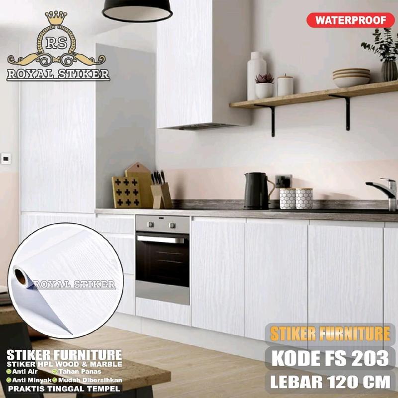 Pelapis Furnitur PVC sheet STIKER Lebar 120cm / stiker meja / stiker lemari / bisa sebagai alternatif pengganti hpl Stiker Dinding Kertas 6