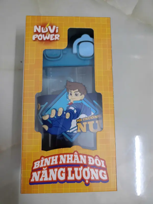 (Hàng tặng) bình nước nhân đôi năng lượng Nuvi 500ml 1