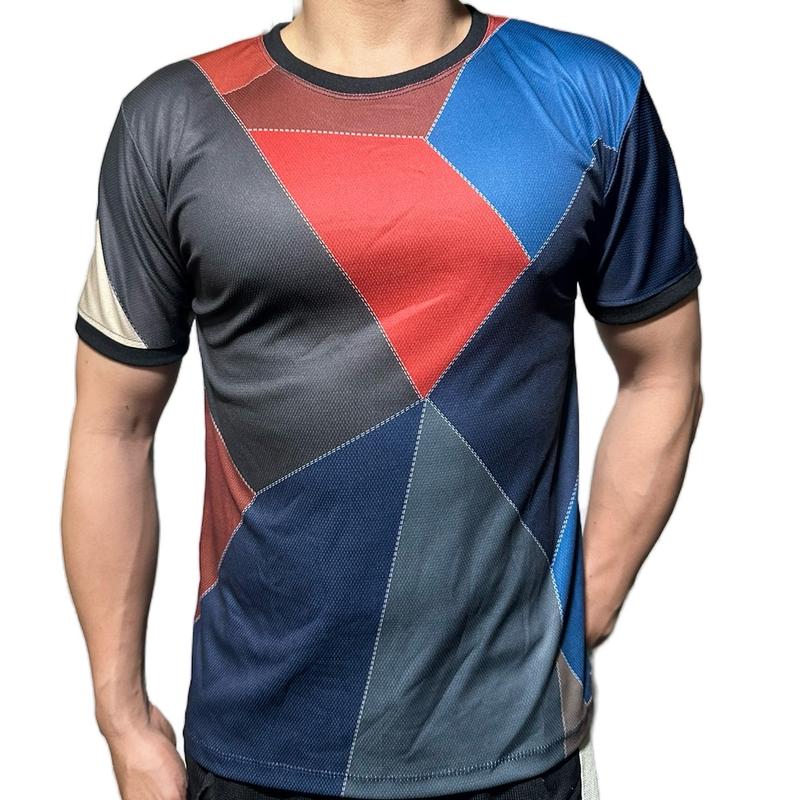 Áo Thun Hoạ Tiết Đường Chỉ May Theo Phong Thầy Minh Tuệ (Thun Mè Thể Thao)