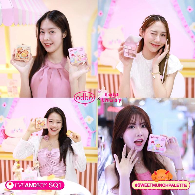 Product Introduction of Bảng Phấn Mắt Odbo 9 Ô- OD2024 SWEET MUNCH EYESHADOW PALETTE 20