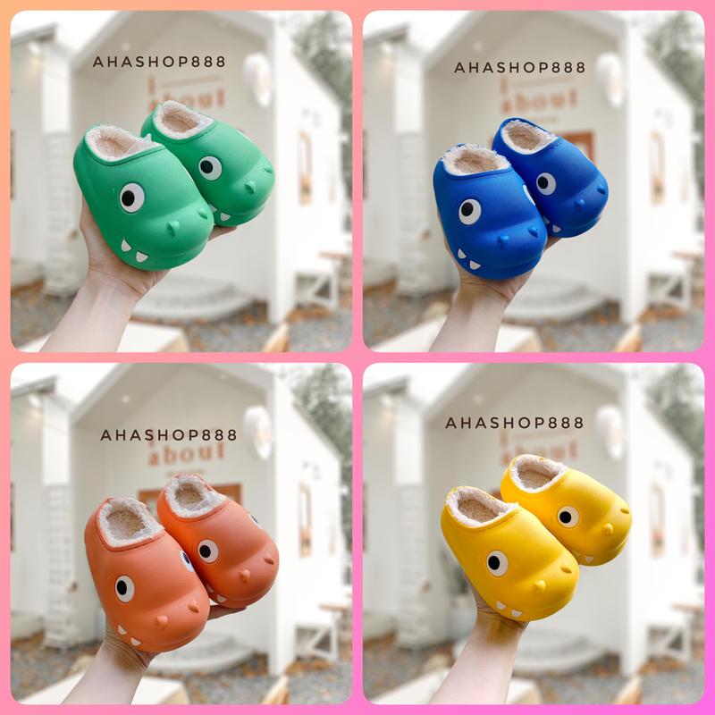 Sục Cá Sấu Lót Lông Da Siêu Mềm Chống Nước Cho Bé Trai Bé Gái K178