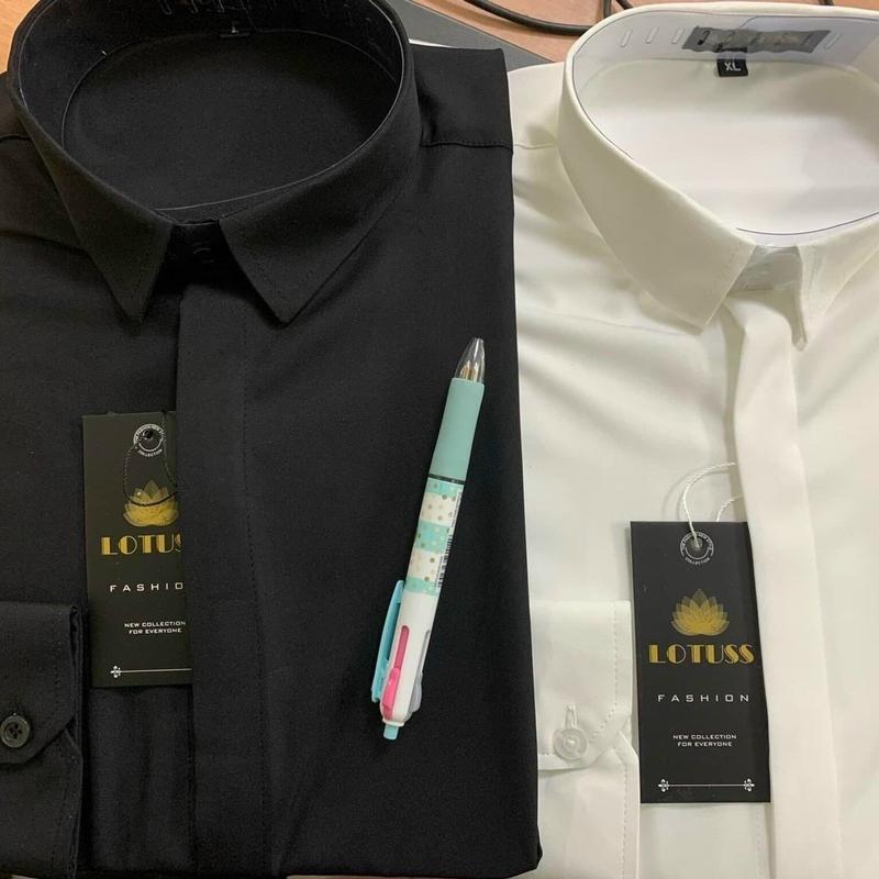 Áo sơ mi dấu Cúc Trơn ZOCO Menswear Nam 1