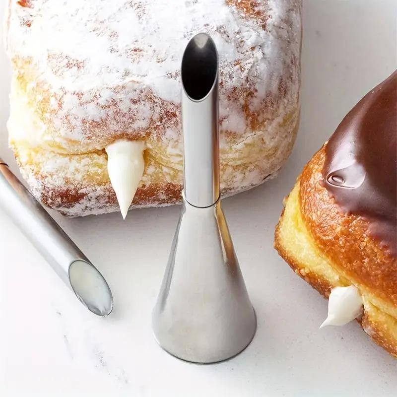 Stainless Steel Cream Nozzle, 2/4 Counts Cake Decorating Nozzle, Cake Decorating Tool, Baking Tool for Cake, Cupcake, Pastry, Kitchen Accessories 5