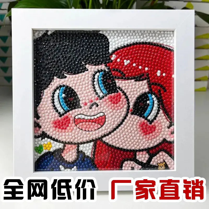 ภาพวาดเพชรประดับผีเสื้อดาว, แฮนด์เมด DIY, เพชรเต็ม, สติ๊กเกอร์เพชรคู่ใหม่, กรอบรูป, เหมาะสำหรับเป็นของขวัญสำหรับแฟนและแฟนสาว, 2024