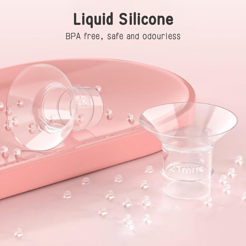 Product Introduction of Flange Inserts 13-24mm Breast Pump Adapter Replacement Accessory For Breast Pump 28