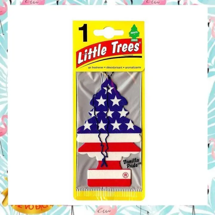 Cây Thông Thơm - Lá Thông Thơm Little Trees Sài Là Thơm - Treo Xe Ô Tô, Khử Mùi Quần Áo, Thay Thế Nước Hoa Xe Hơi - PKX Carduty
