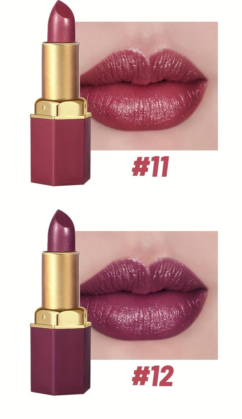 Product Introduction of Sam Sugar Mermaid Glitter Velvet Lipstick-Metallic Pearl Luster, Long Lasting Sparkly with Sequins, Perfect Gift for Women-Orange, Pink, Purple, Red Optional Makeup 11
