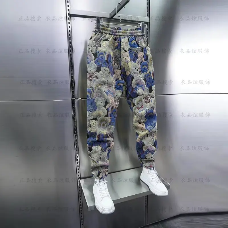 Quần dài jogger gấm gấu teddy Sport 2