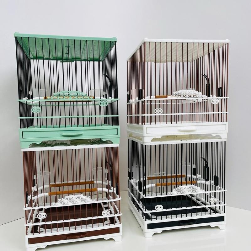 Khung tự lắp - Lồng nhựa  chim vành khuyên hút mật cao cấp lồng fun phụ kiện 5