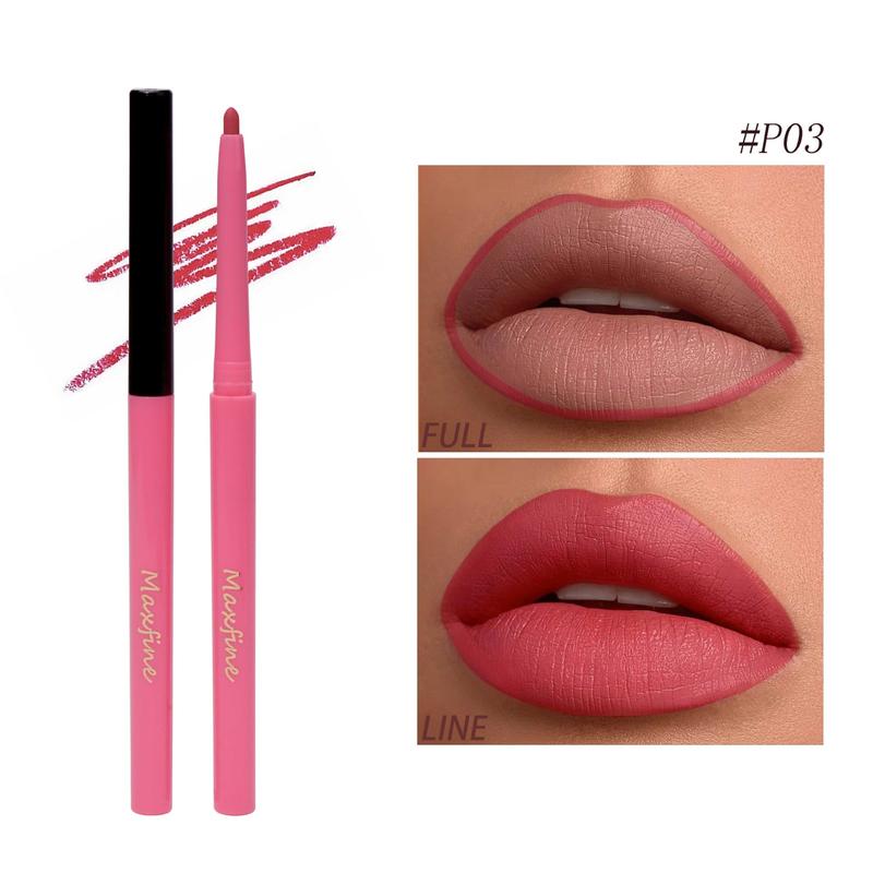 Makeup 18 Colors Lip Liner Velvet Lip Liner Nonstick Cup Long Lasting Waterproof Eyeliner Cosmetic 7