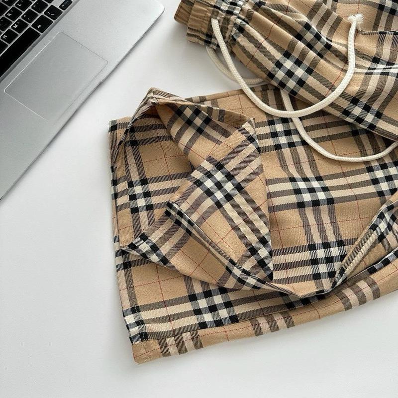 Quần Thô mềm, Suông Ống Rộng Đẹp, Quần Dài Kẻ Sọc Cạp Chun Co Dãn Phối Dây Culottes Phong Cách Ulzang Dễ Mặc Siêu Hot #1010 Nữ Women Pants 7