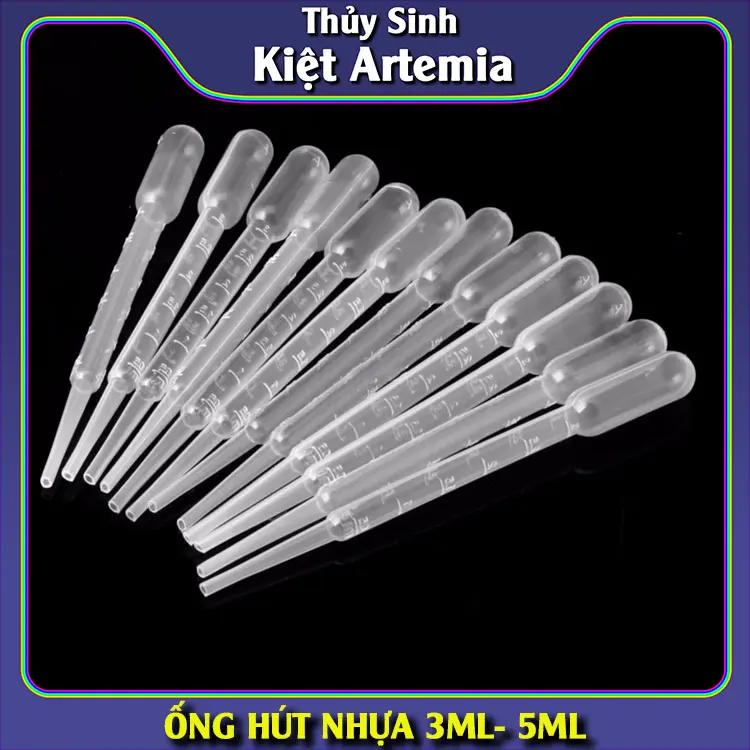 Ống Hút Artemia, Loại Nhựa Cao Cấp