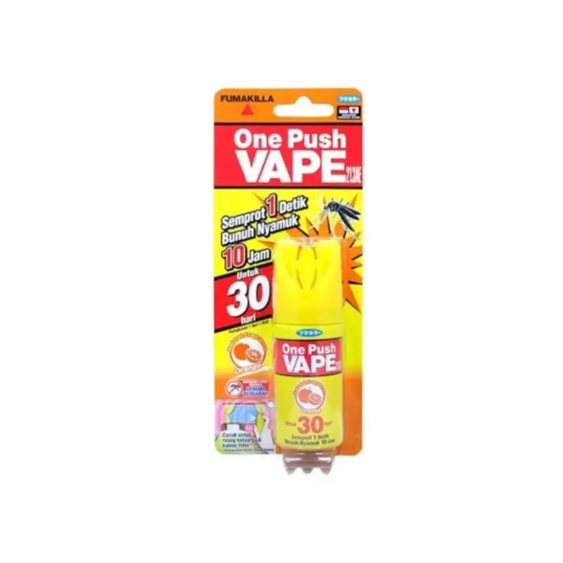 PROMO!!! ONE PUSH VAPE OBAT NYAMUK SEMPROT 30 HARI 0