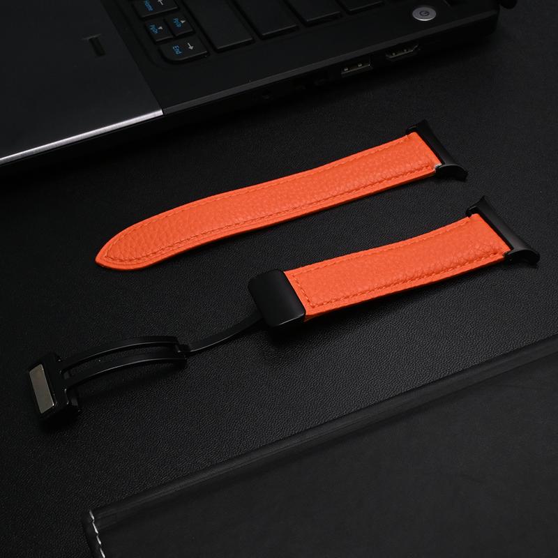 Product Introduction of No Gaps Band For Samsung Galaxy Watch Ultra 47mm Curved End Strap For GALAXY 7 ULTRA 47MM Men Leather Belt Correa Accessories 8