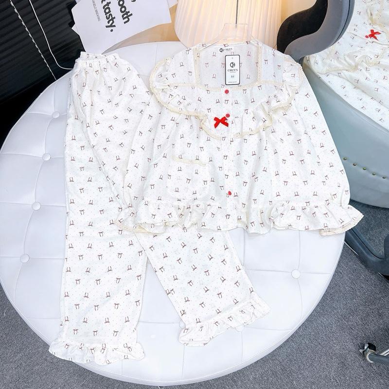 Đồ Bộ TD Đũi In Hình Cổ Vuông 1 Túi 40-58kg 1m50-1m60 5