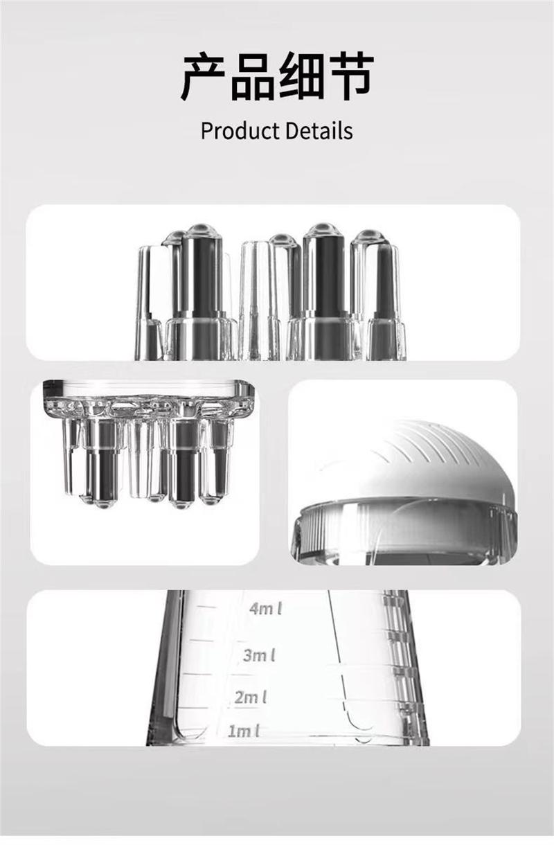 Product Introduction of Scalp Applicator Liquid Comb Portable Mini Massage Comb Essential Oil Liquid Guiding Massager Anti Hair Loss Scalp Care Tools 5