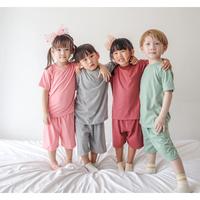 Gambar BONBINZOO - Setelan Tangan dan Celana Pendek Polos Anak Usia 1 - 6 Tahun Kids Basic Parsel - HP Yellow Mustard, size 4 dari BONBINZOO Kota Bandung 1 Tokopedia