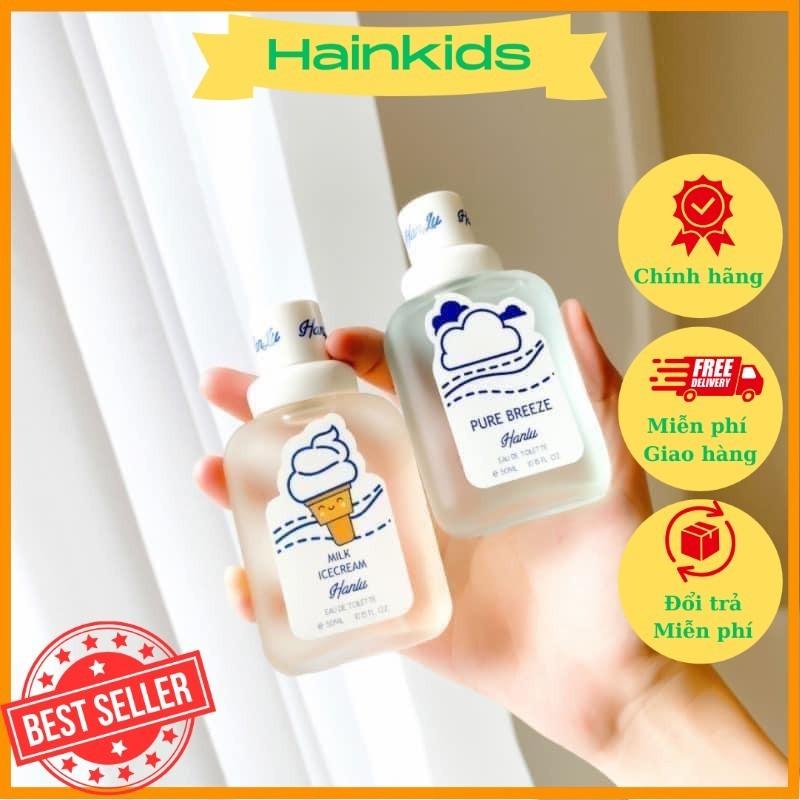 Nước Hoa Hanlu Xịt Thơm Trẻ Em 50ml - Xịt Quần Áo Hương Thơm Nhẹ Nhàng Ránh Muỗi Đốt Cho Bé