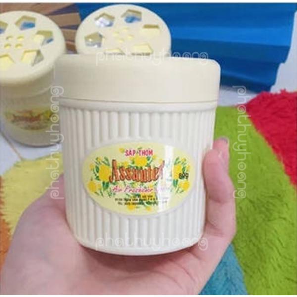 Sáp thơm Assanter 80gr hàng Việt Nam sáp thơm an toàn made in viet nam sáp thơm phòng giá rẻ dễ dàng sử dụng khử mùi nhà tắm nhà vệ sinh sáp khử mùi