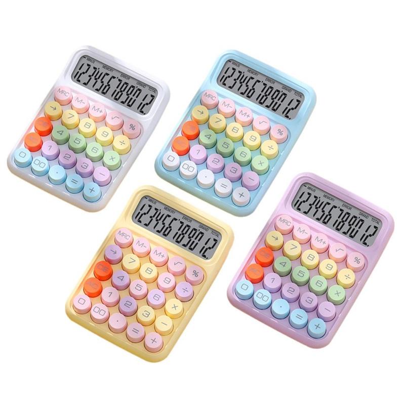 Product Introduction of New ABS Mechanical Keyboard Calculator Stationery Learning Supplies Calculator Multifunctional Electronic Calculator 9