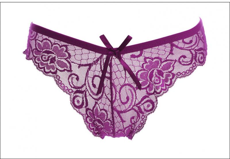 Product Introduction of Sexy Ladies Panties Seduction Lace Low Waist Transparent Seamless Underwear Women's Hollow Lace Underwear T-Back Head Womenswear Comfort Lady Innerwear 23