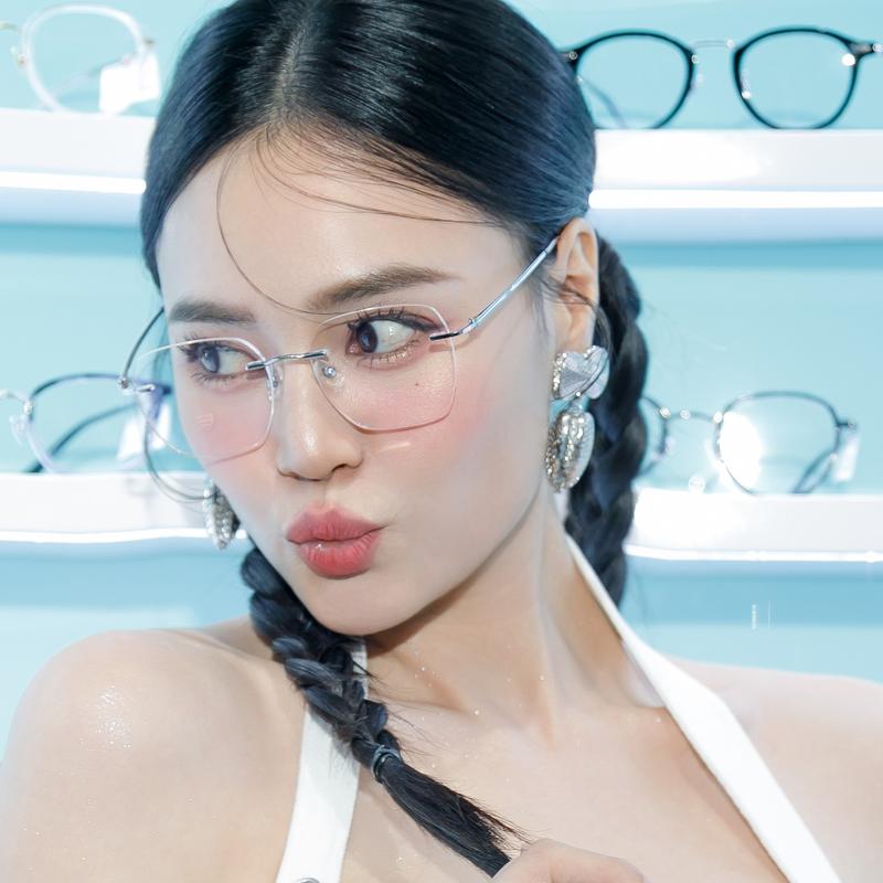 GỌNG KÍNH KH009 CAO CẤP ANNA, KÍNH GỌNG KHOAN NAM NỮ