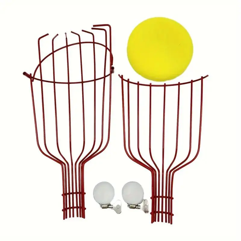 Metal High-altitude Fruit Picker Claw Tool, Garden Basket for Peaches, Pears & Oranges, No Power Needed, Home Improvement Equipment 2