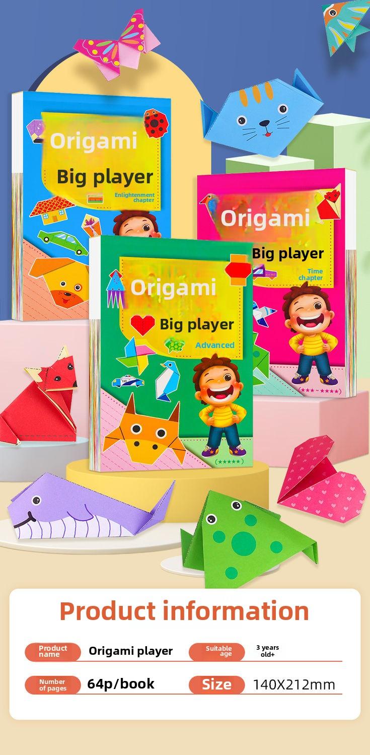 Product Introduction of Creative Origami Book 3D Paper Airplane Craft Kit For Kids Children Age 5-12 Educational STEM DIY Art Projects Step By Step Tutorials With Colorful Paper Sheets Indoor Rainy Day Activities Creative Fun Learning Toys 2