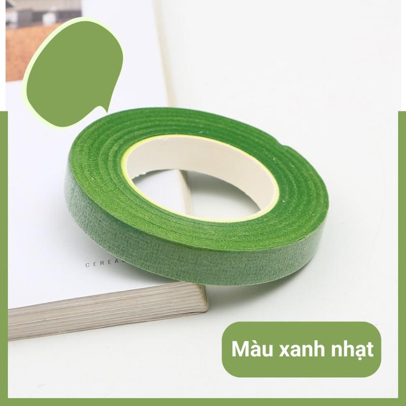 Product Introduction of Lốc 12 Cuộn Băng Dính Sáp, Băng Keo Dính Sáp Cuốn Cành Hoa Giả 15