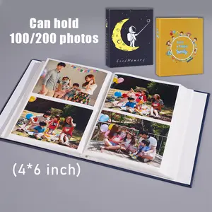Album Foto 3R Isi 100/200 Slot Hardcover PVC – Penyimpanan Kenangan Keluarga Rapi Awet, Finishing Sempurna Classic Motif 【TOPSLINGS】