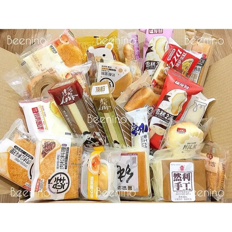 Bánh Mix NỘI ĐỊA 2kg (RUỘT BÁNH+VỎ) Bánh Vip NGÀY IN TRÊN BAO BÌ LÀ NGÀY SẢN XUẤT - HSD 3-6 THÁNG TUỲ LOẠI BÁNH - Food - Cake - Ăn Vặt Thức Ăn 2