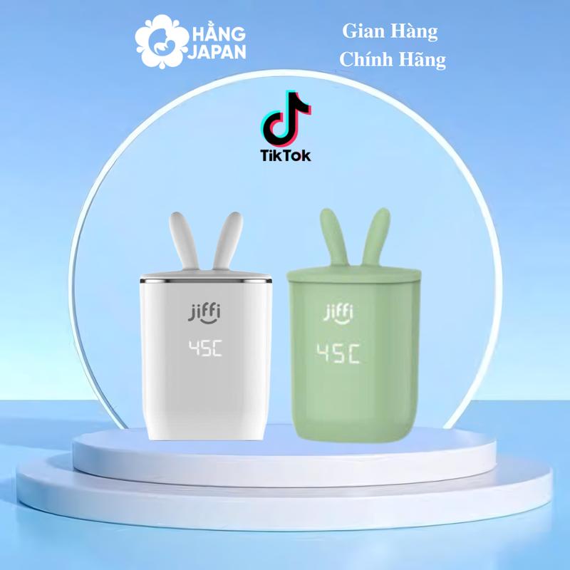 Máy hâm sữa Jiffi 4.0 không dây di dộng kiêm đun nước pha sữa -  Bảo Hành 1 Năm