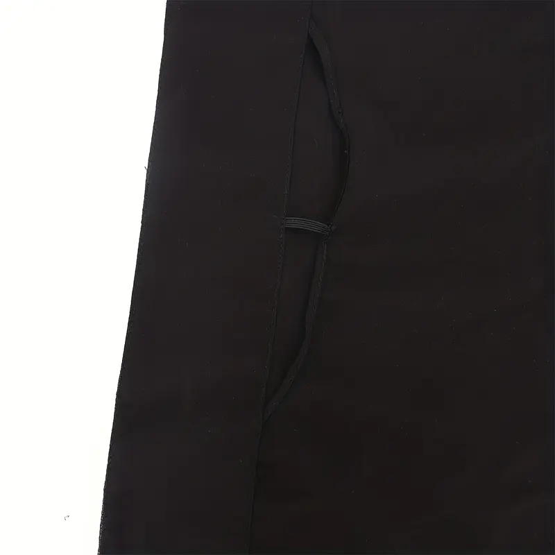 Black Chiffon Saudi Niqab Thin Breathable Face Veil Middle East Ladies Simple Sunscreen Face Cover 3