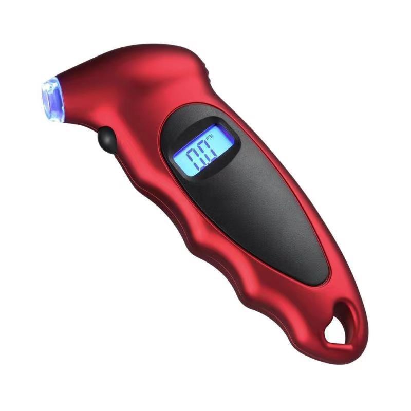 Product Introduction of Car Portable Digital LCD Tyre Tire Air Pressure Gauge Tester Tool Car Safety Tool Handheld Tyre Gauge Backlight High Precision 30