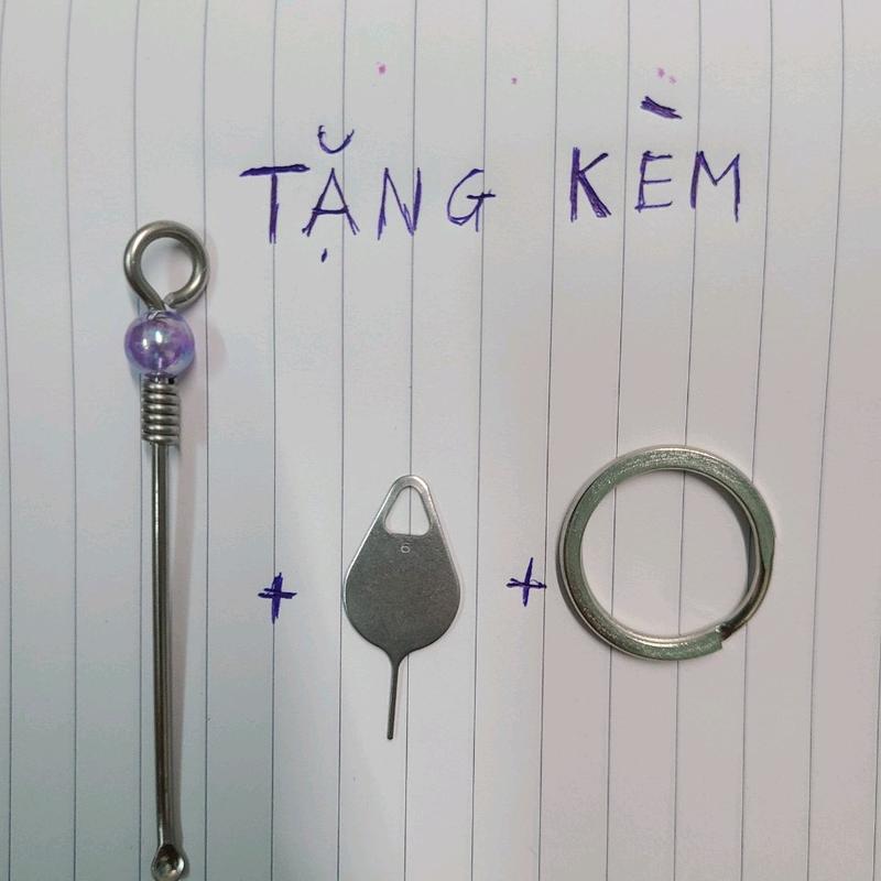 móc khóa inox phối tuỳ hưu ngậm ngọc. 9