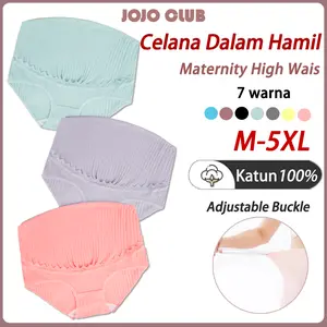 CD Celana Dalam Hamil Jumbo Katun Maternity High Waist Panty Celana Dalam Wanita 837