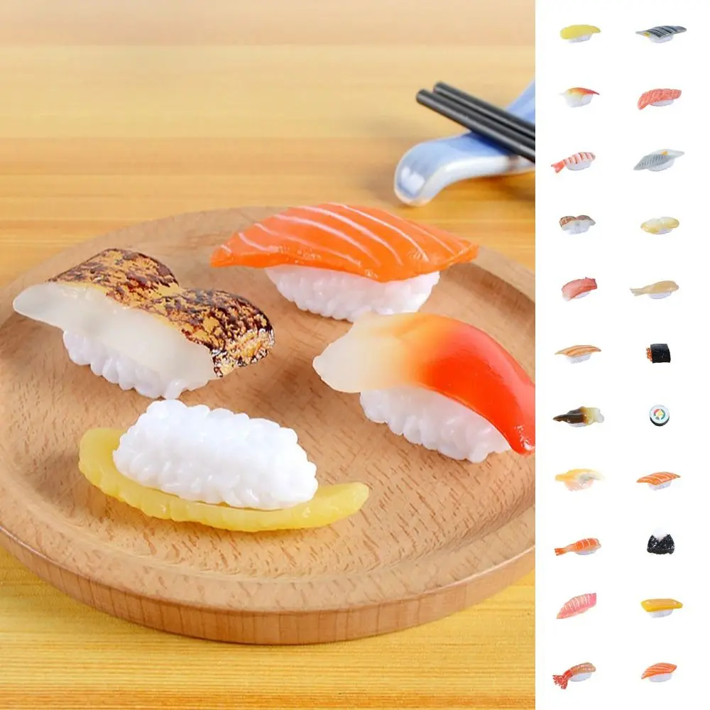 Tuna Japanese Food Simulation Sushi Model Rice Ball Cooking Toys Simulation Kitchen Toy Simulation Food Pretend Play Food Toys Kitchen Toys