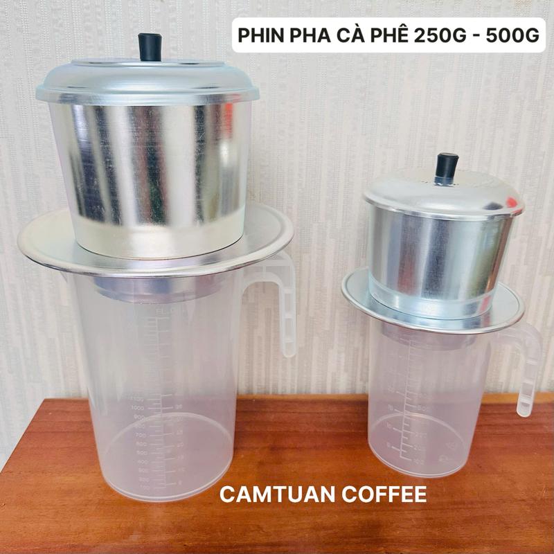 Phin nhôm lớn pha cà phê 250g - 500g loại đẹp chắc chắn